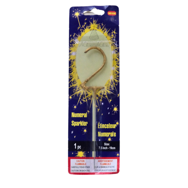 Sparkler Candle - 0 to 9