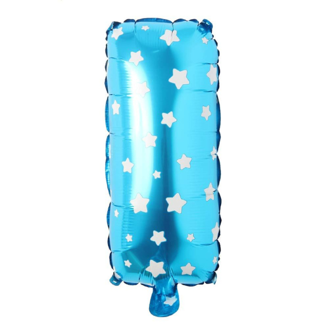 Letter Balloon - Blue with Star