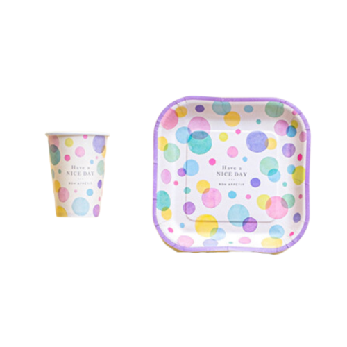 Pastel Polkadot Set