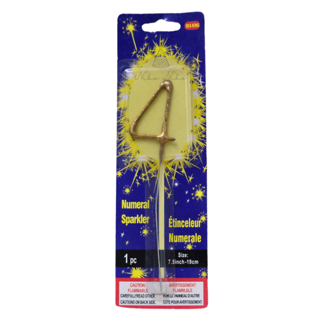 Sparkler Candle - 0 to 9