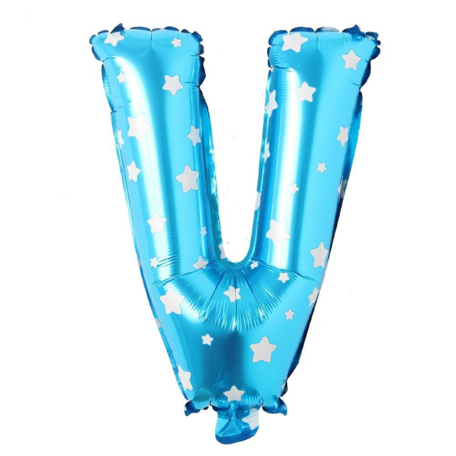 Letter Balloon - Blue with Star