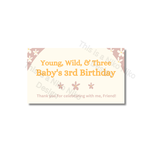 Young, Wild, and Three Invite