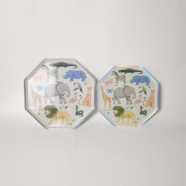 Safari Animal Paper Plates