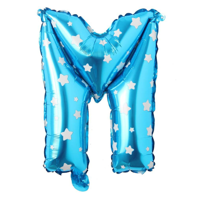 Letter Balloon - Blue with Star