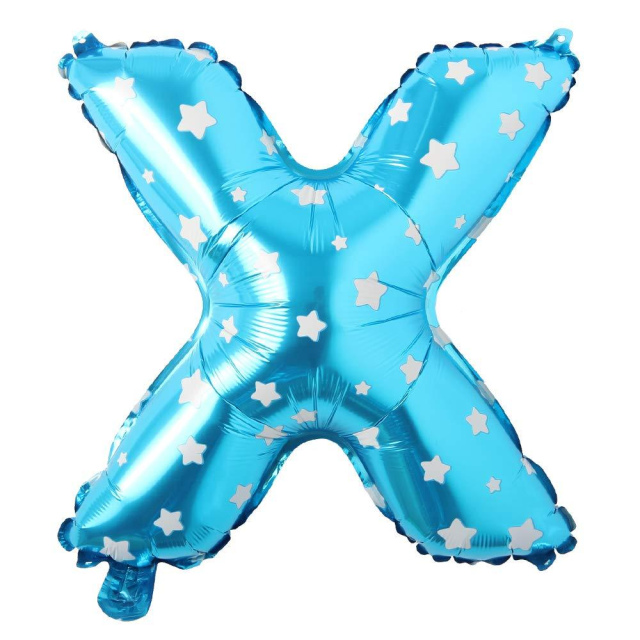 Letter Balloon - Blue with Star